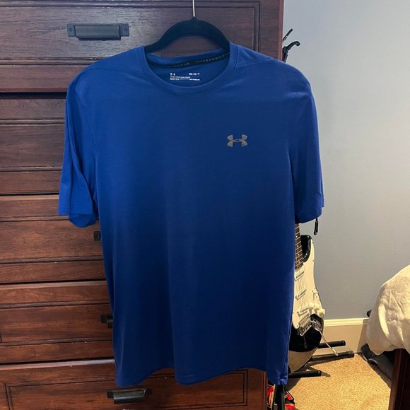 Under Armour Blue T-Shirt - Picture 1 of 4